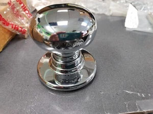 Orbit Knob Dummy Lock D170 ORB 26  , Satin Chrome - Picture 1 of 4
