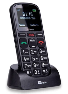 TTfone Comet Big Button Senior Pay As You Go Mobile Phone with Loud Volume & SOS - Picture 1 of 11