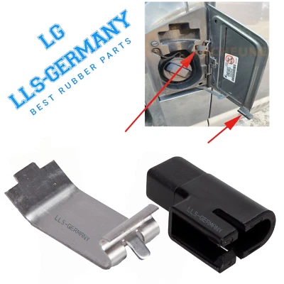 LLS ALLEMAGNE Bouchon de Réservoir Kit Réparation pour VW T5 T6 Pare-Chocs + Ressort à Lame