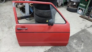 VW Golf 1 Typ 17 BJ. 1983 Tür vorn rechts  3-türig Rot - Bild 1 von 10