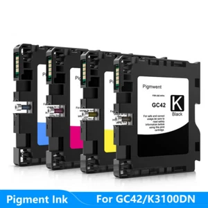 GC42 kompatible Pigmenttintenpatrone für Ricoh SG K3100DN SG5200 Tintenstrahldrucker - Bild 1 von 3