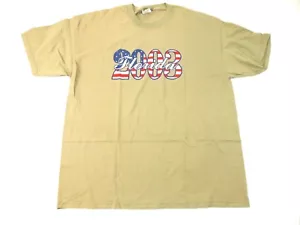Florida 2003 American Flag Beige T Shirt Mens XL - Picture 1 of 7