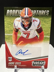 Andre Cisco 2021 Panini Chronicles Draft Picks Threads Signatures Rookie Auto