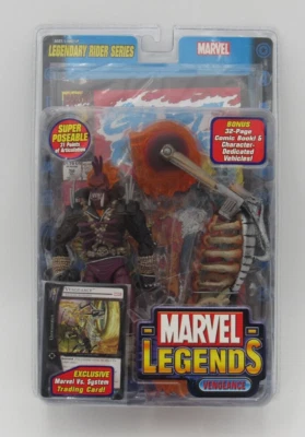 Figura de la serie Vengeance Legendary Rider de Marvel Legends con Comic Toy Biz Foto 1 de 3