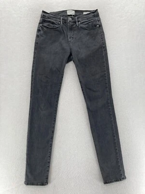 Frame Denim L' Homme Skinny Jeans Mens 30x32 Black Stretch Denim Low Rise Pants - Image 1 of 4