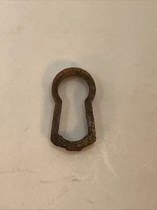 Messing Schlüssellochabdeckung Einsatz Möbel Schlüssellocheinsatz Rosette Schlüssellochabdeckung - Bild 1 von 6