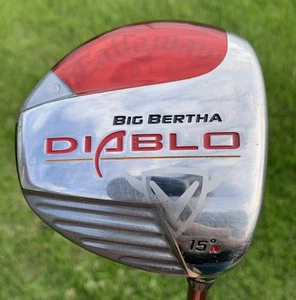 Callaway Big Bertha Diablo Driver 15 N Callaway Golf Mid Torque Regular Flex - Picture 1 of 8