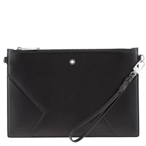 Montblanc Meisterstuck Soft Leather Pouch - Black 129899 - Picture 1 of 4