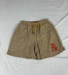 Paradise Lost Mens Beige Athletic Shorts Size L - Picture 1 of 10