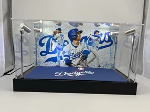 Shohei Ohtani - Dodgers - Vitrina PSA personalizada de 2-3 tarjetas con luces LED - Imagen 1 de 7