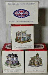 *** (4 Stück) The Americana Collection Liberty Falls Village House/Building Boxs - Bild 1 von 20
