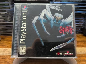 Spider: The Video Game (PlayStation 1 PS1) CIB COMPLETE & TESTED - Picture 1 of 6