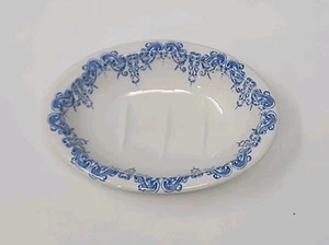 VTG ROYAL CROWNFORD Of Staffordshire England 'Victoriana' Oval Soap Dish - Picture 1 of 7
