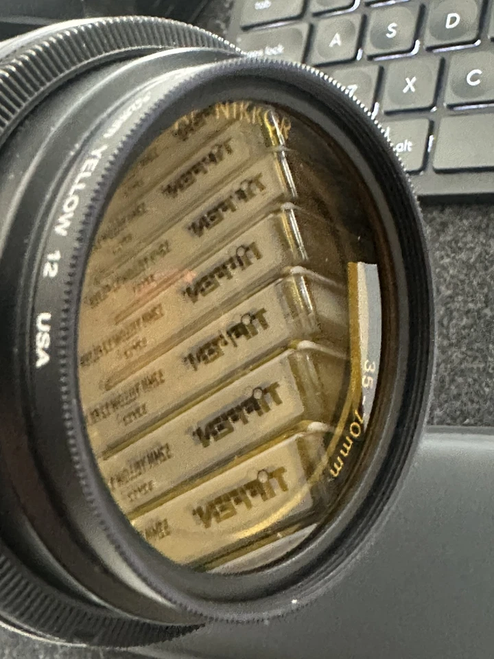 New Tiffen #12 Yellow Filter (52mm) - Builds Contrast in B&W Images - Image 1 of 2