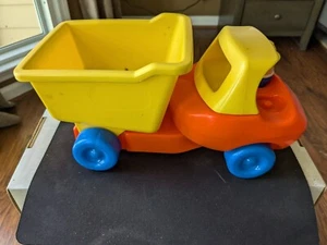 Little Tikes kleiner Muldenkipper & Fahrer 1994 - komplett - Bild 1 von 5