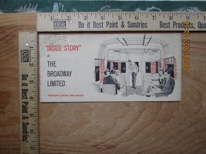 inside story of the broadway limited pennsylvania railroad brochure 1965 - Picture 1 of 7