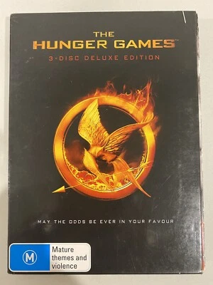 The Hunger Games - 3-Disc Deluxe Edition (DVD) Jennifer Lawrence. Region 4 - Image 1 of 4