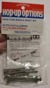 53109 TAMIYA TURN BUCKLE SHAFT SET NOS Top Force/Manta Ray/Avante/Hilux/Eggress - Picture 1 of 3