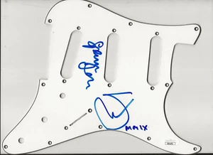 Spencer Davis & Steve Winwood REAL hand SIGNED Guitar Pickguard JSA Autographed - Picture 1 of 2