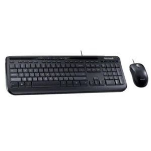 Microsoft Wired Desktop 600 Kit Tastiera Mouse USB Layout IT - Zdjęcie 1 z 1