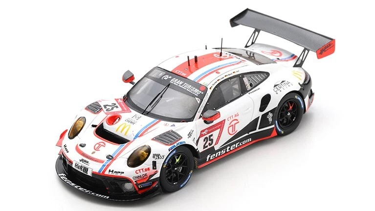 Spark SG847 1/43 PORSCHE 911 GT3 R NO.25 24H Nurburgring 2022 Vettura Limitata