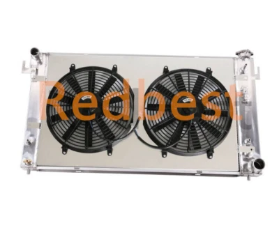 Radiador, cubierta y ventilador de 3 filas para Dodge Ram 1500 2500 3500 1994-2002 5,2 L 5,9 L GAS Foto 1 de 4