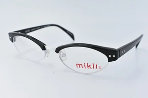 Gafas Mikli ML1006 0001 Negro Blanco Marco Diseño Francia 51[]17 140 #2466 - Imagen 1 de 11