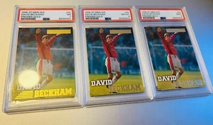 PSA 7,8 & 9 1996 Merlin David Beckham #092 Rookie RC Man United (3 Platten) - Bild 1 von 1