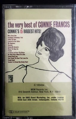 THE VERY BEST OF CONNIE FRANCIS NEW SEALED REISSUE BMG CLUB EDITION RCA SERVICE Foto 1 de 2