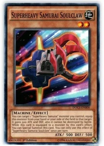 DOCS-EN008 Superheavy Samurai Soulclaw Common 1st Edition Mint Yu-Gi-Oh! Card - Picture 1 of 1