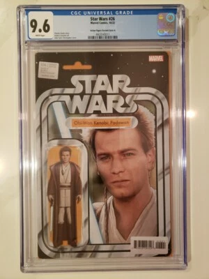 Star Wars 26 Action Figure A variant CGC 9.6 Marvel Comics 2022 - Image 1 of 3