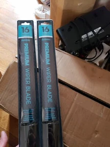 QTY 2 PK AUTOTEX M5 AUTOMOTIVE WIPER BLADE --UNIVERSAL REPLACEMENT WINDSHIELD 16 - Picture 1 of 3