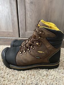 KEEN Utility Milwaukee Steel Toe Boots - Men Size 10.5 Wide.