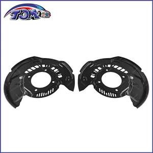 2Pcs Front Brake Dust Shield Cover R&L Set for Toyota Sequoia 08-22 Tundra 07-21 - Picture 1 of 4