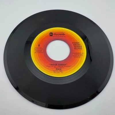 POCO - Indian Summer/Me and You - 45 7" 1977 Country Rock - Image 1 of 2