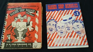 2 BARBER SHOP MUSIC Books Memories/ Ballads (1939) - Picture 1 of 5