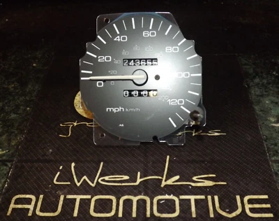 OEM 92-95 USDM Honda Civic EG EJ dash gauge cluster speedo speedometer unit 243K - Image 1 of 4