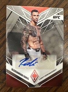 2023 UFC Chronicles - Aleksandar Rakic - Phoenix # PX-ARK - Autograph Auto