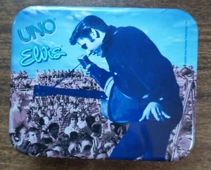 Elvis Presley Special Edition UNO Card Game 2000 Mattel in Collectible Tin - Picture 1 of 3