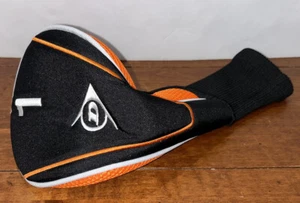 Dunlop 1 Wood Golf Club Head Cover White Orange Black - Picture 1 of 6