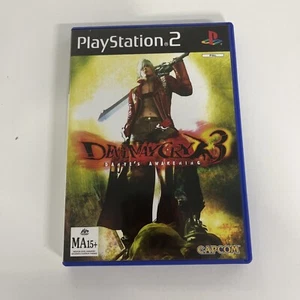 PS2 - Devil May Cry 3 - Dante's Awakening + Demo Disc (Playstation 2) No Manual - Picture 1 of 6