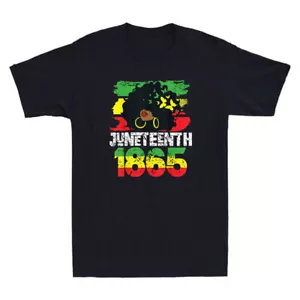 Juneteenth Is My Independence Day schwarz afroamerikanische Freiheit Vintage T-Shirt - Bild 1 von 8