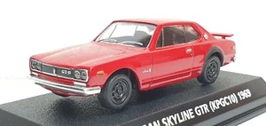 1/64 Konami NISSAN SKYLINE GT-R 2000 KPGC10 Kenmeri RED diecast car model - Picture 1 of 3
