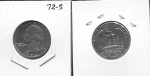 1972-S Proof Washington Quarter (V846) inicio de tono - Imagen 1 de 1