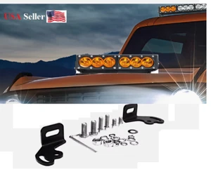 Barra de luz LED de 12 pulgadas punto ámbar inundación todoterreno SUV UTV ATV 4x4 camión barco parachoques - Imagen 1 de 8