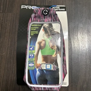 PRO STRENGTH ACTIVE WAISTBAND ADJUSTABLE BAND HOLDS PHONE WHEN RUNNING EXERCISE - Photo 1 sur 7