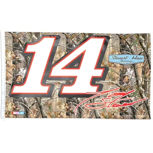 TONY STEWART #14 CAMUFLAJE NASCAR 3'x5' BANDERA DE INCRAFT Stewart-Haas Racing - Imagen 1 de 1