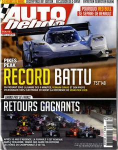 AUTO HEBDO n°2171 27/06/2018 PIKES PEAK VW Proto RECORD BATTU GP FRANCE - Imagen 1 de 1