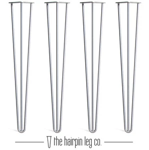 4x Premium Hairpin Table Legs + FREE Screws, Guide, AND Protector Feet Worth £8! - Picture 1 of 58