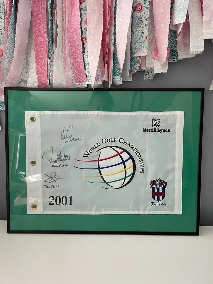Чемпионат мира по гольфу Bellerive 2001 Дэвид Дюваль Ли Вествуд Рокко средний размер - Изображение 1 из 3